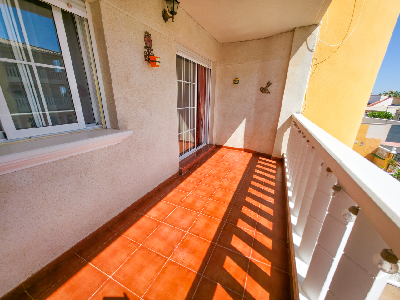 Living room in apartment for sale in Cabo Roig
