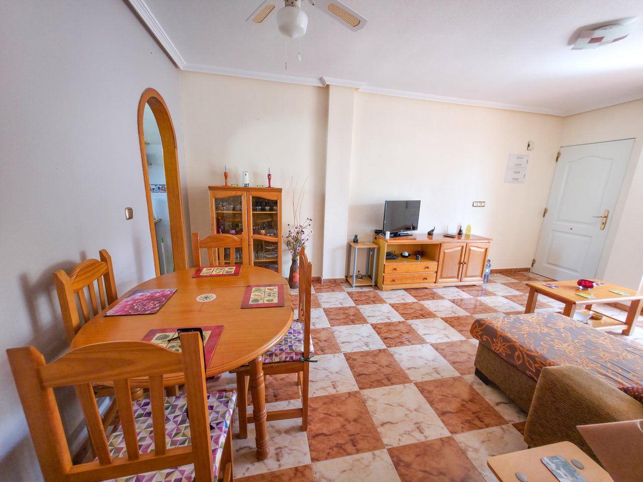 Terrace in apartment for sale in Cabo Roig