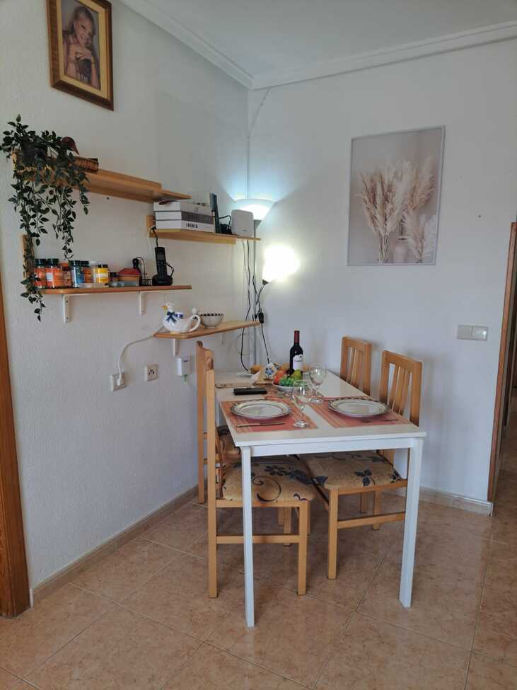 Garden in apartment for sale in Torrevieja