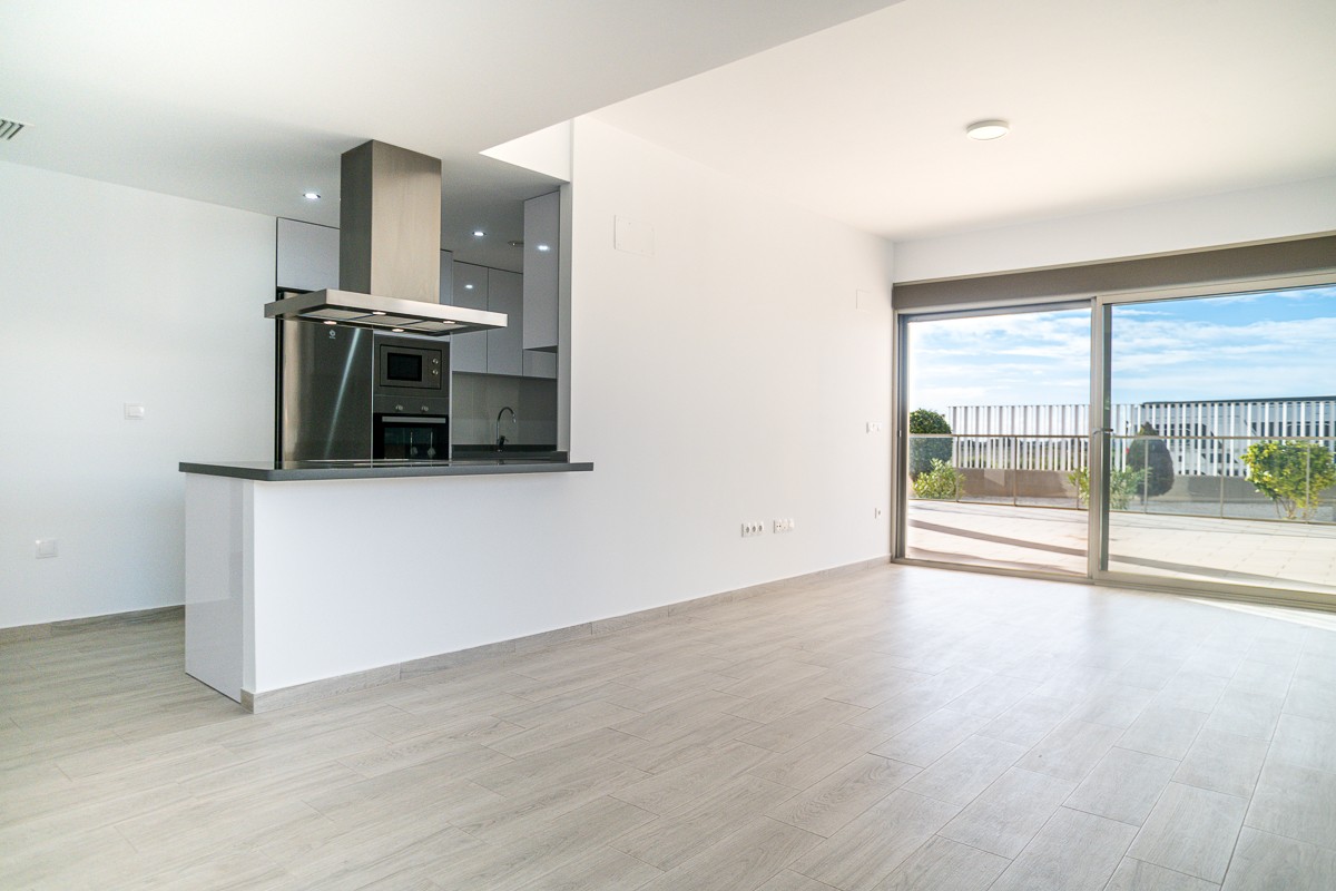 Pool area in apartment for sale in Orihuela Costa