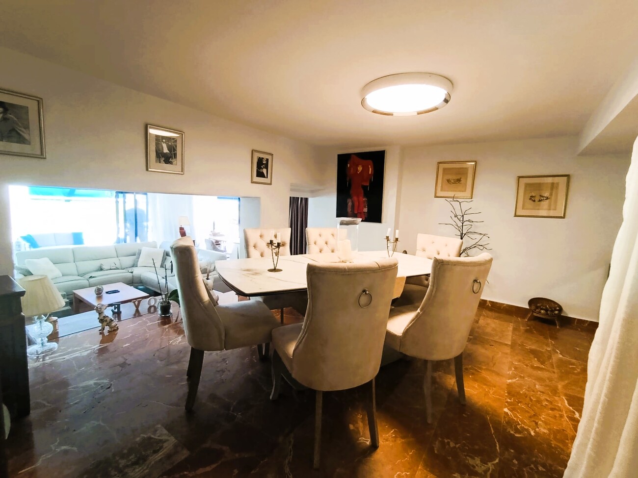 Master bedroom in apartment for sale in Las Ramblas Golf