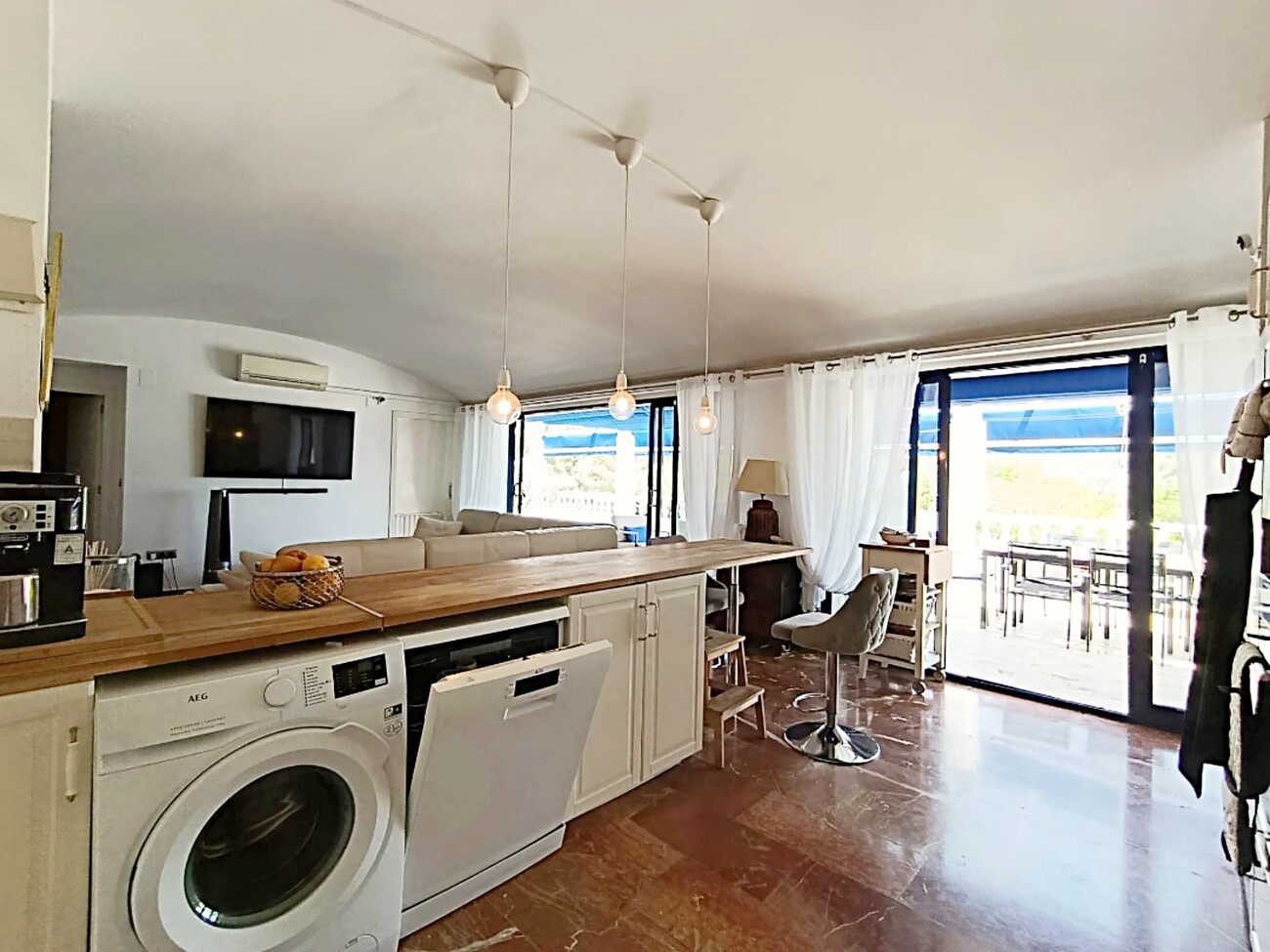 Living room in apartment for sale in Las Ramblas Golf