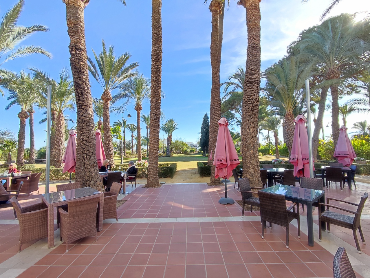 Master bedroom in apartment for sale in Hacienda Riquelme Golf Resort