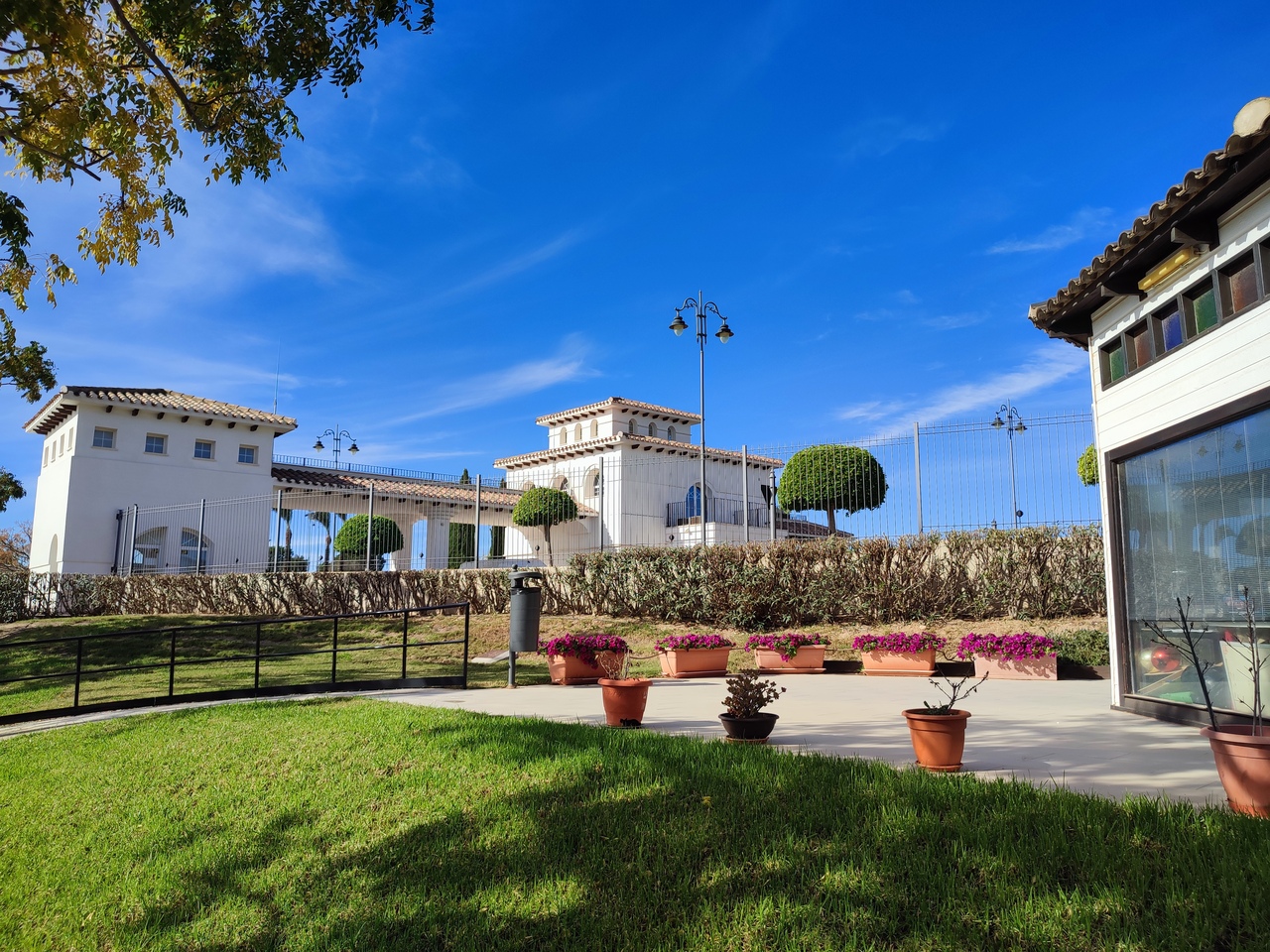 Terrace in apartment for sale in Hacienda Riquelme Golf Resort
