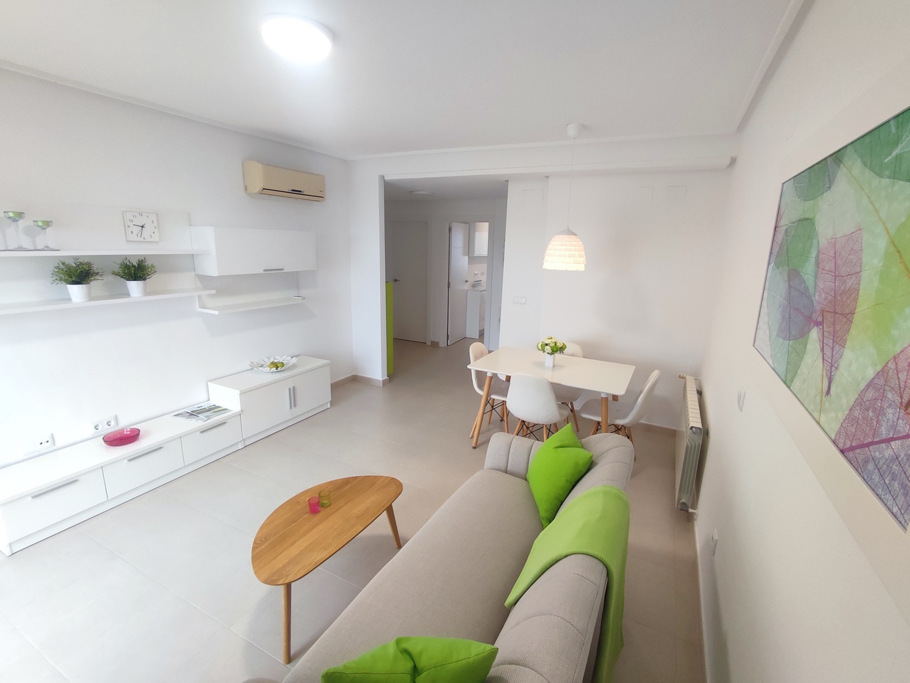Terrace in apartment for sale in Hacienda Riquelme Golf Resort