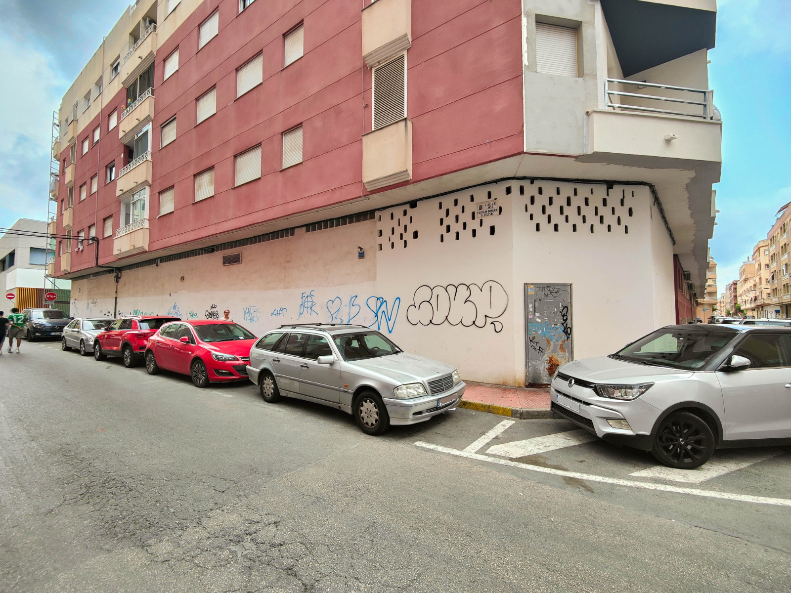 Pool area in commercial for sale in Torrevieja