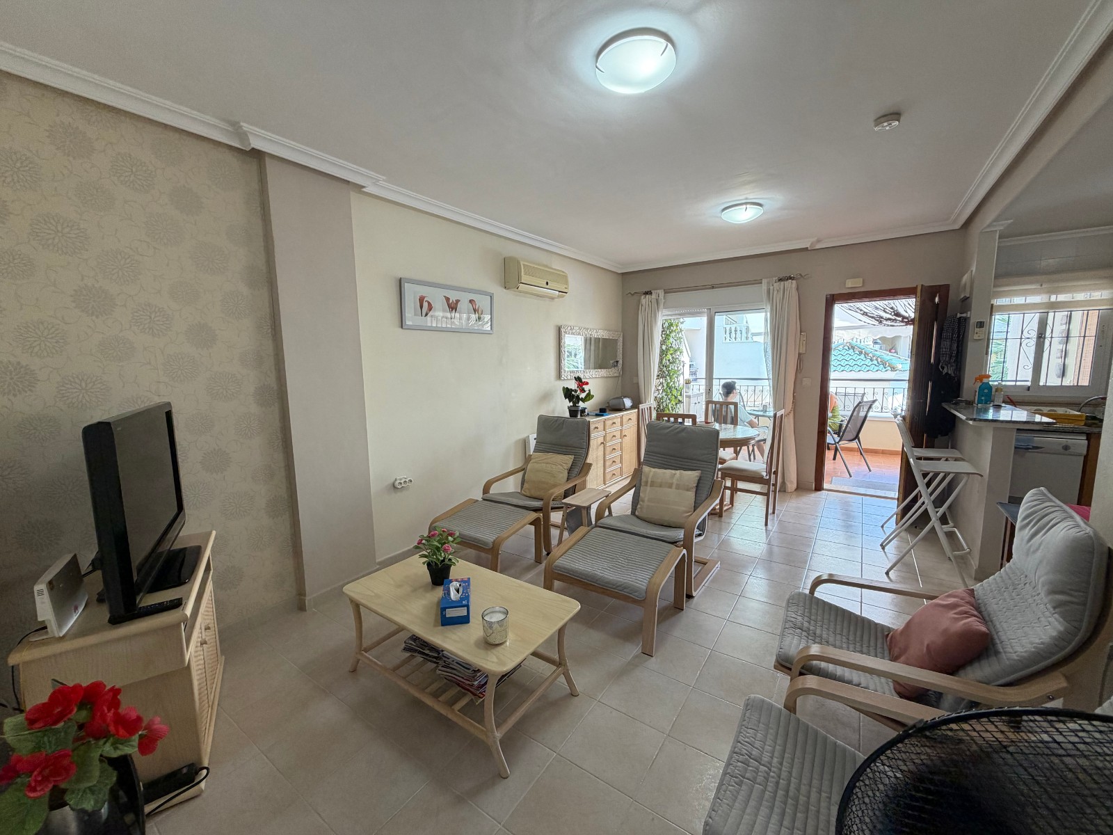 Exterior view in apartment for sale in Jacarilla