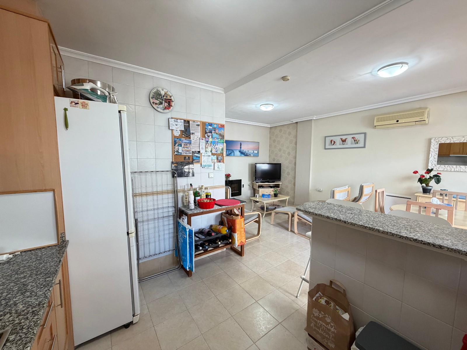 Living room in apartment for sale in Jacarilla