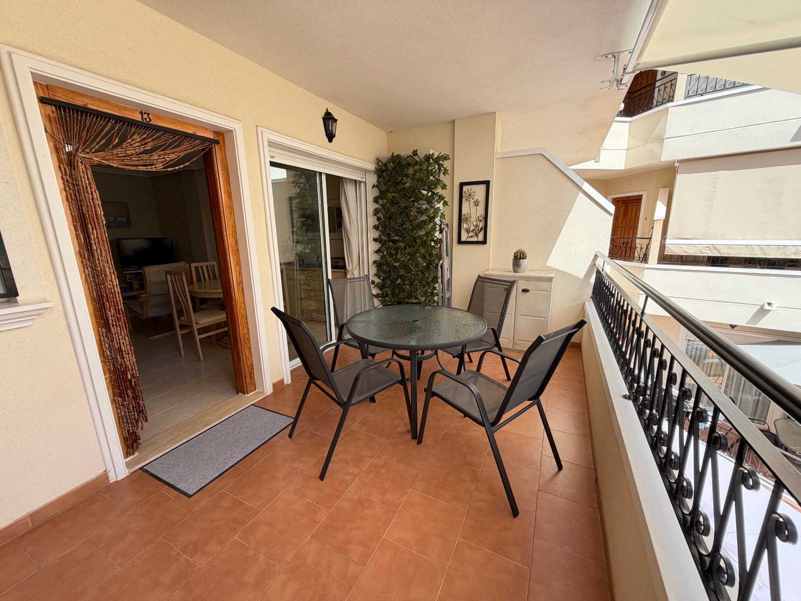 Pool area in apartment for sale in Jacarilla