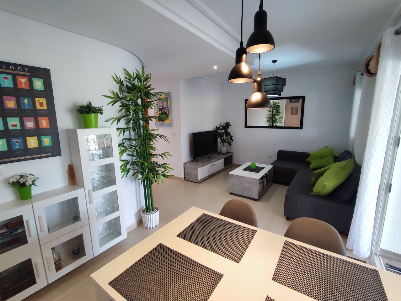 Pool area in apartment for sale in Hacienda Riquelme Golf Resort