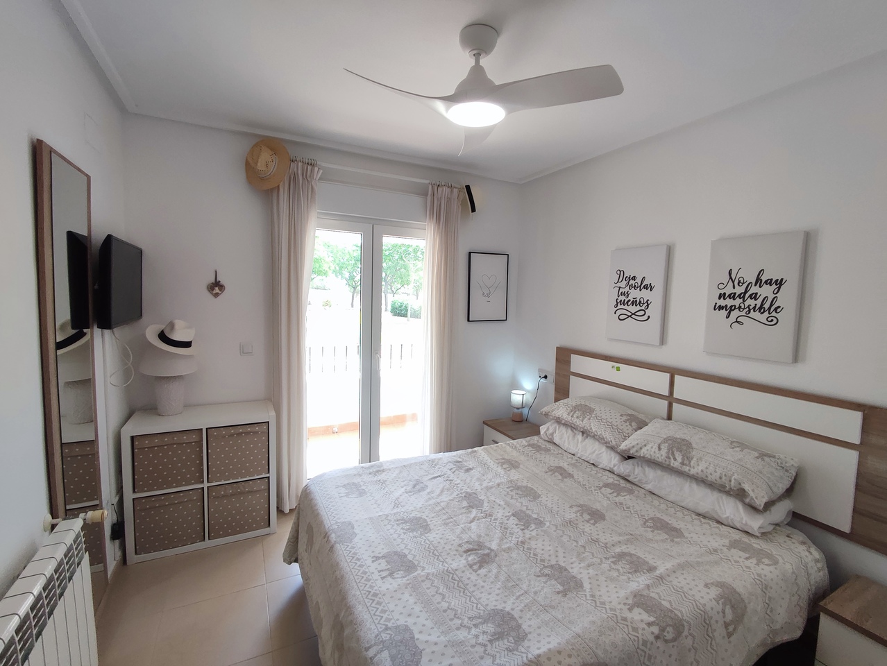 Terrace in apartment for sale in Hacienda Riquelme Golf Resort