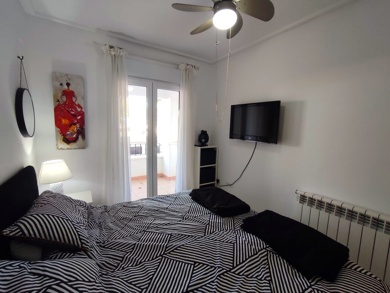 Living room in apartment for sale in Hacienda Riquelme Golf Resort