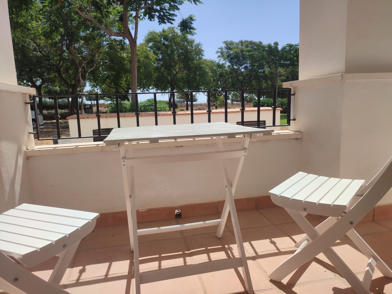 Master bedroom in apartment for sale in Hacienda Riquelme Golf Resort