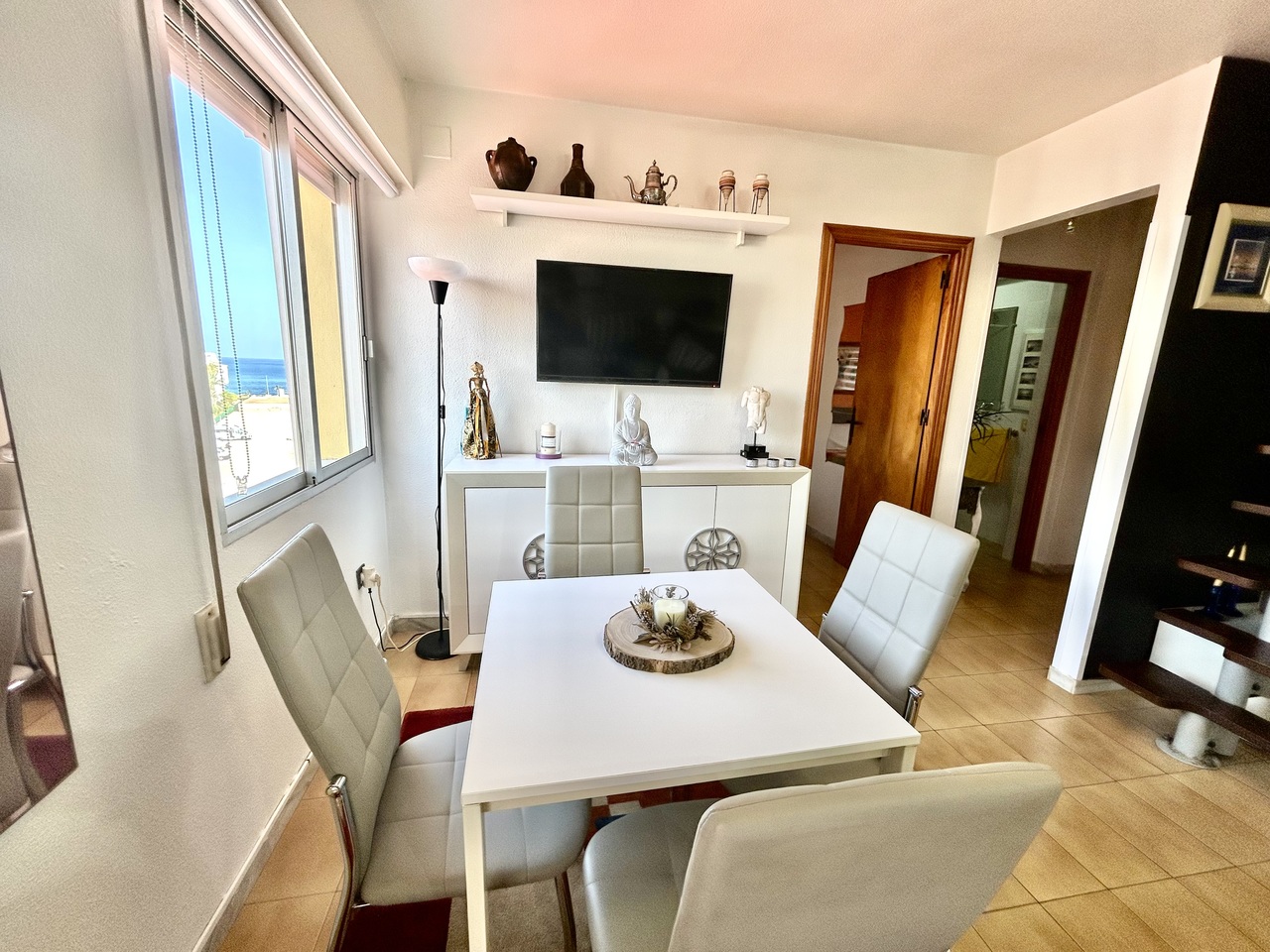 Pool area in apartment for sale in Torrevieja