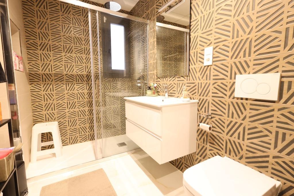 Bathroom in apartment for sale in Orihuela Costa