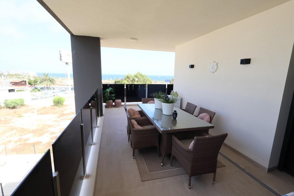 Terrace in apartment for sale in Orihuela Costa