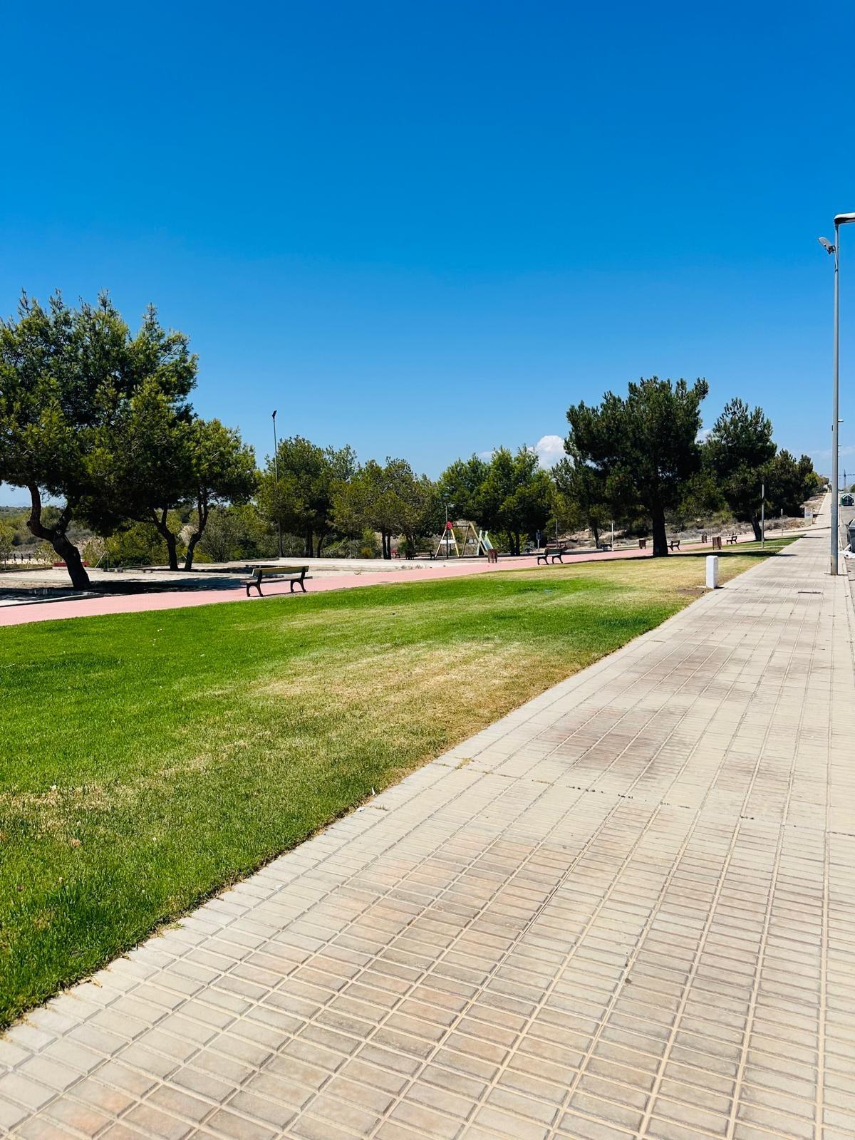 Terrace in bungalow for sale in Orihuela Costa