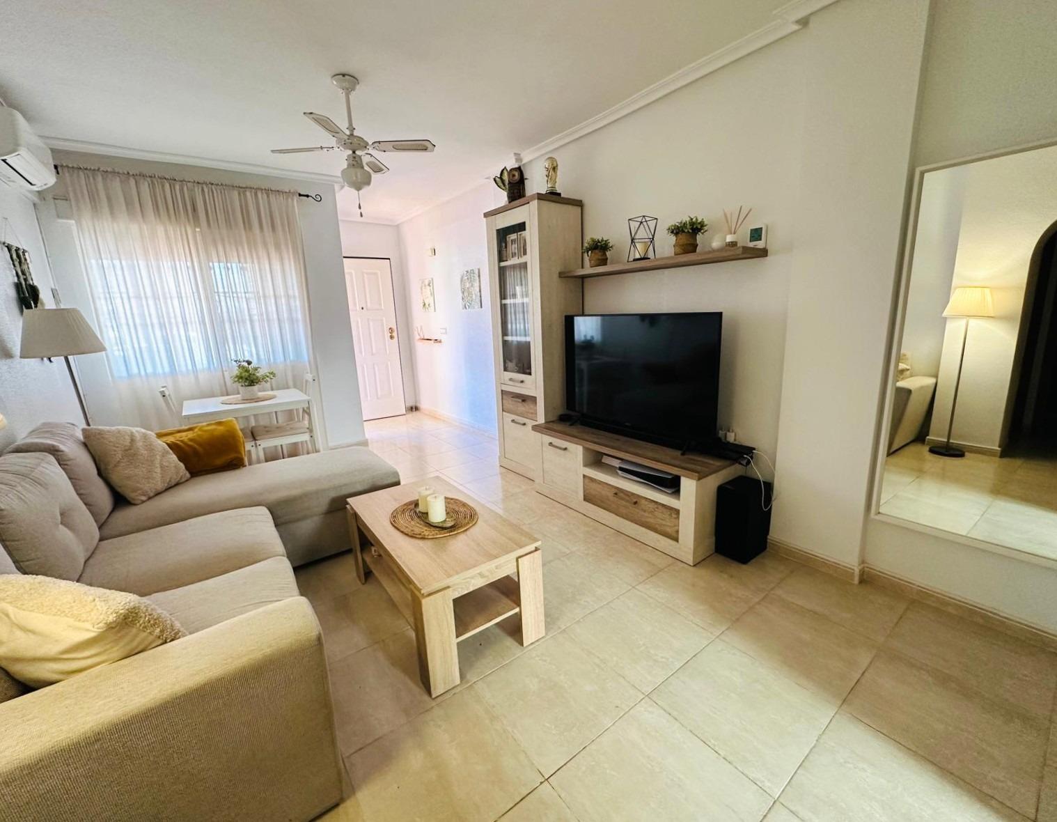 Terrace in bungalow for sale in Orihuela Costa