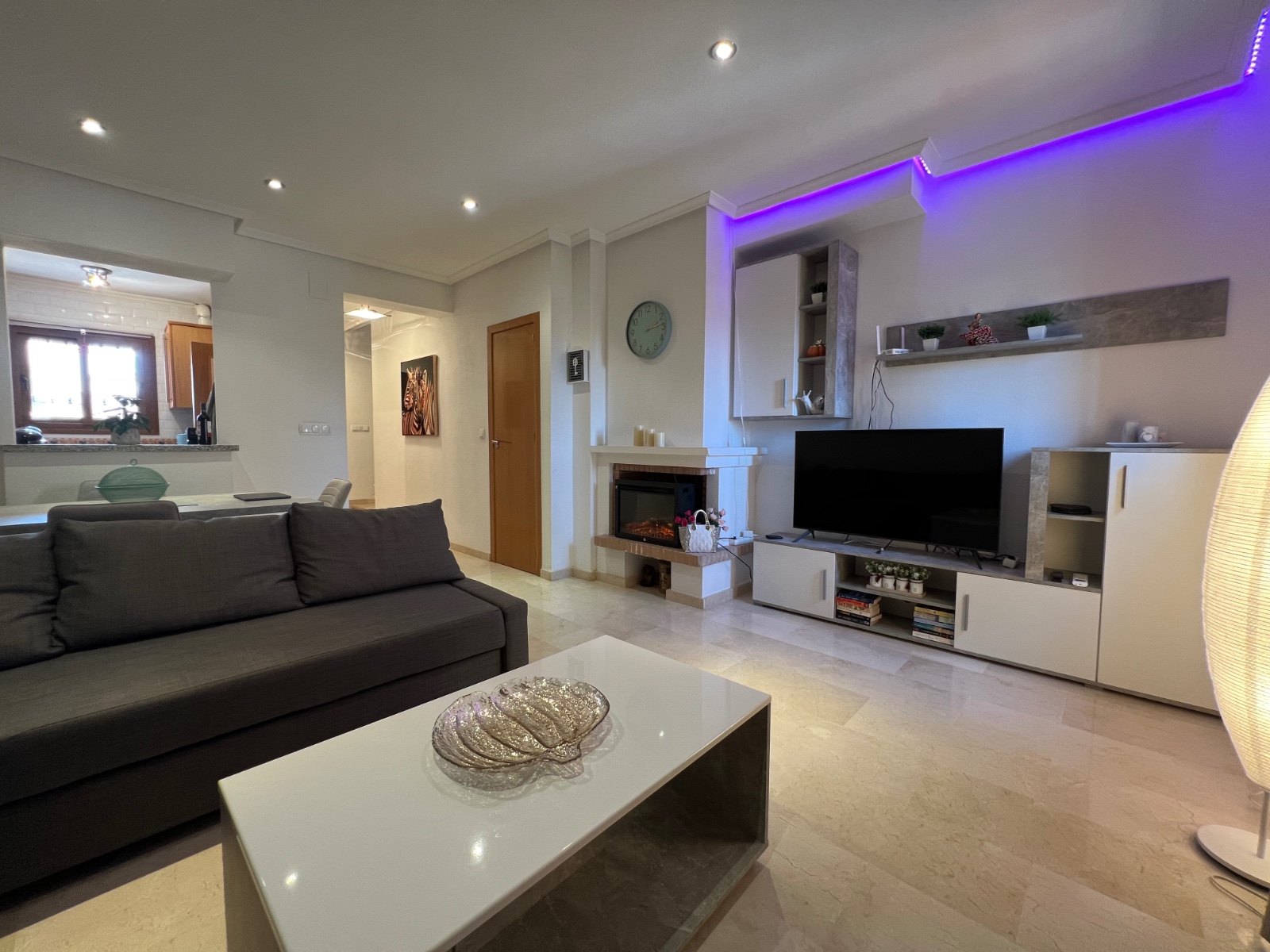 Living room in terraced for sale in Algorfa