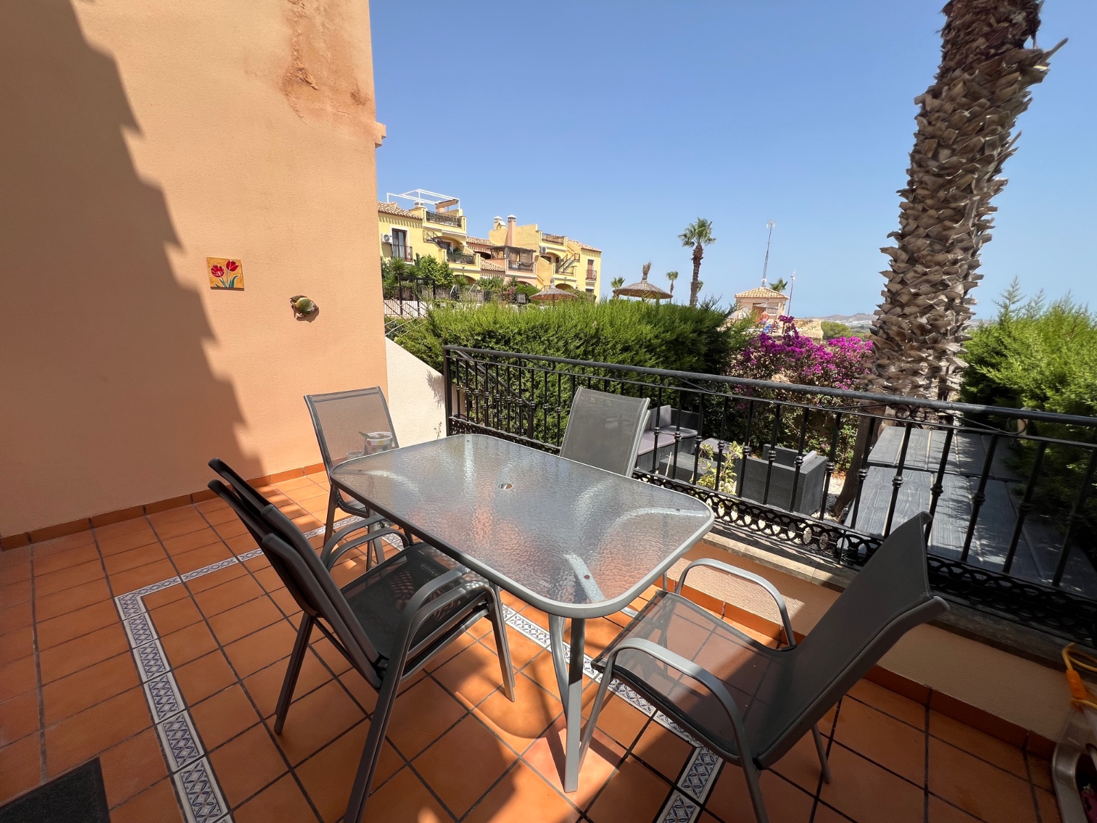 Master bedroom in terraced for sale in Algorfa