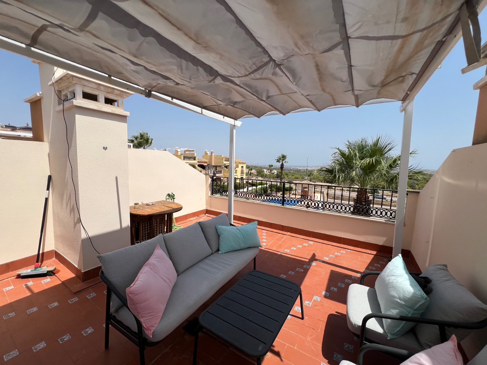 Pool area in terraced for sale in Algorfa