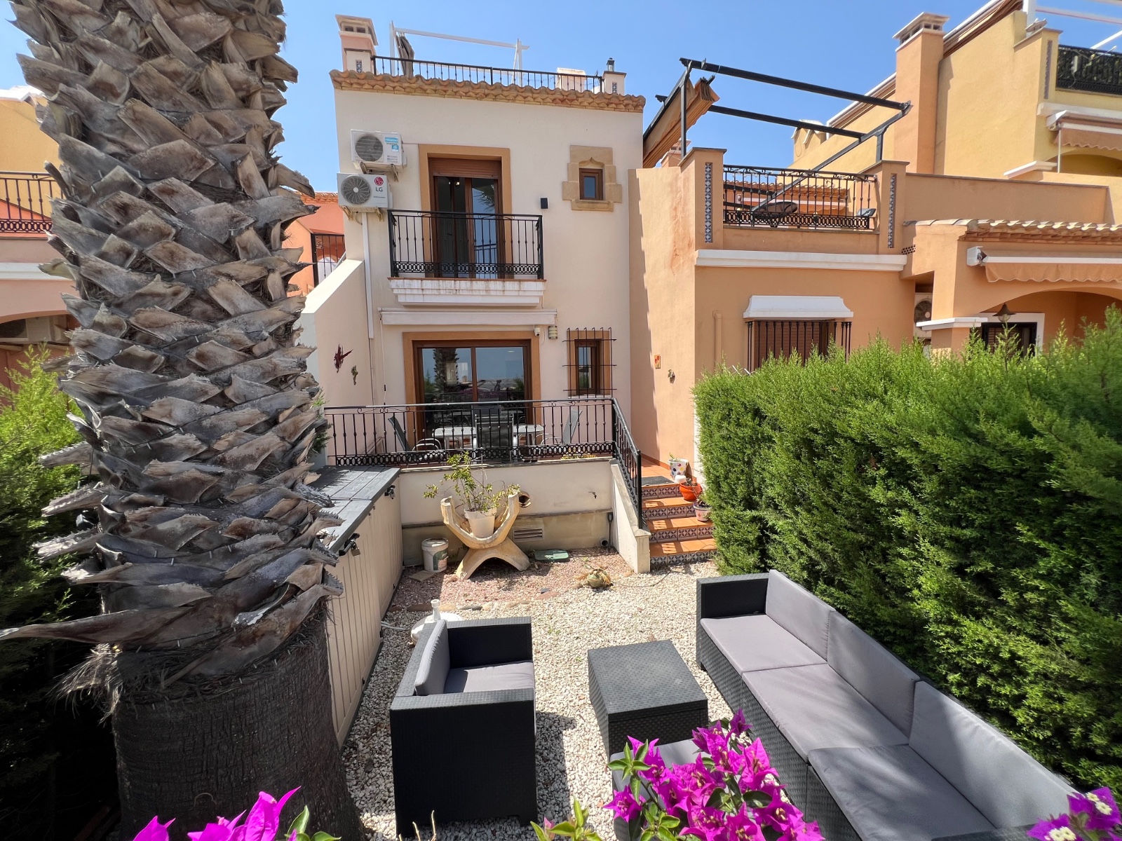Living room in terraced for sale in Algorfa