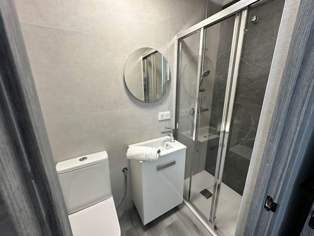 Bathroom in apartment for sale in Torrevieja