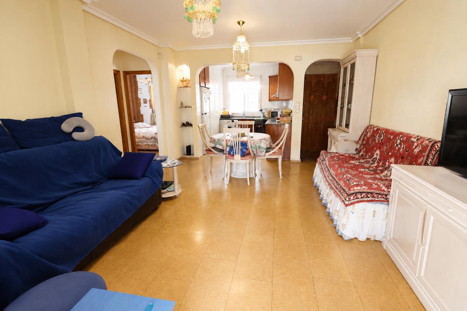 Pool area in apartment for sale in Orihuela Costa