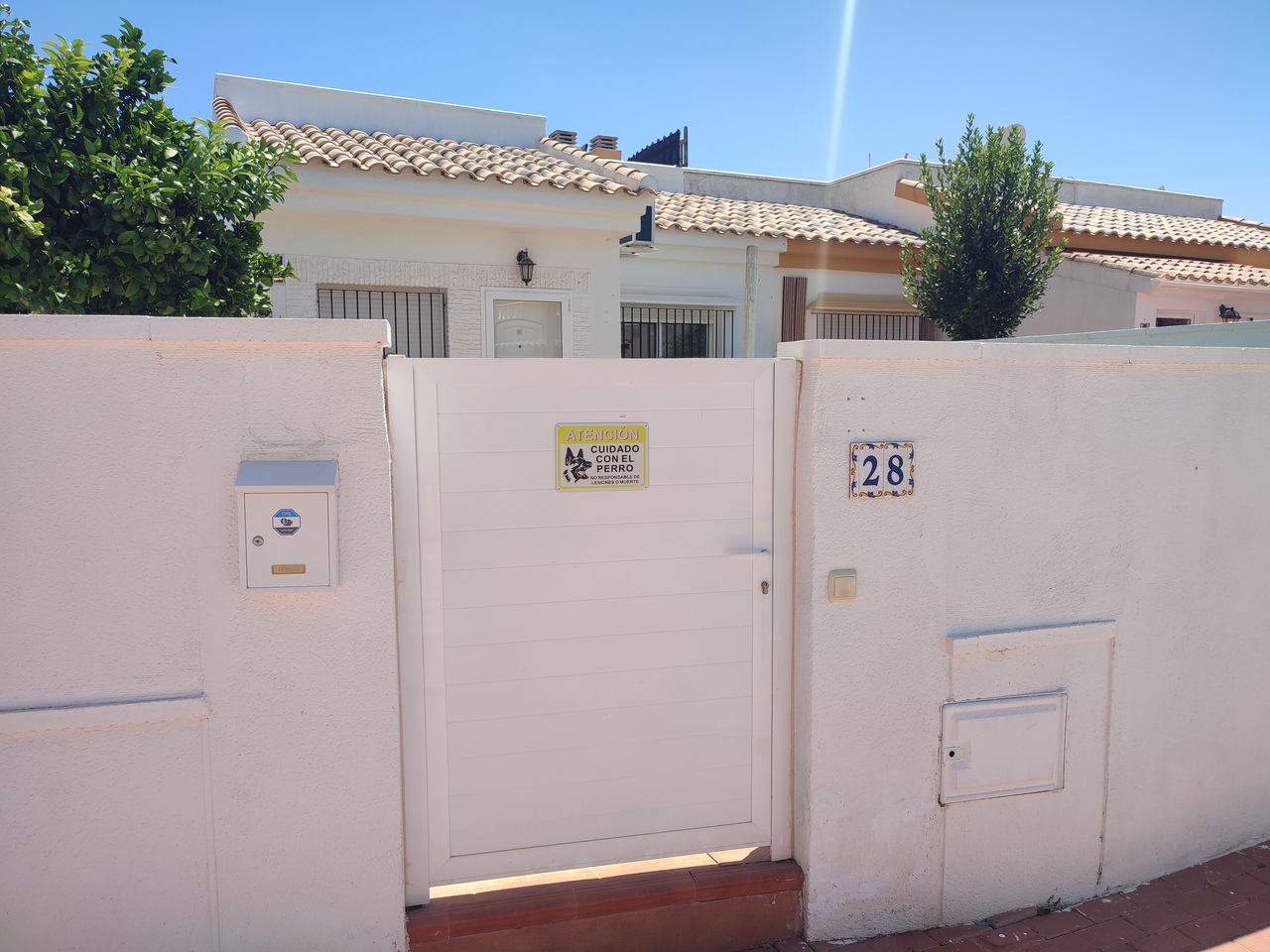 Bathroom in villa for sale in Sucina