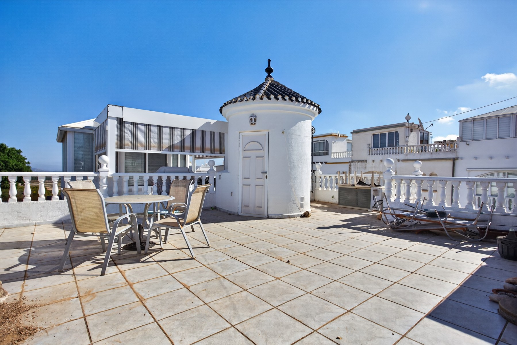 Living room in apartment for sale in San Miguel de Salinas