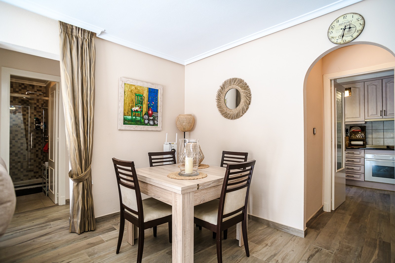 Pool area in apartment for sale in Torrevieja