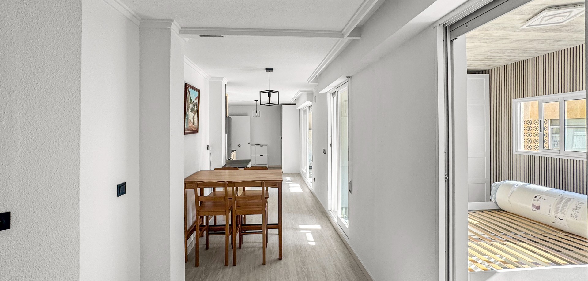 Garden in apartment for sale in Torrevieja