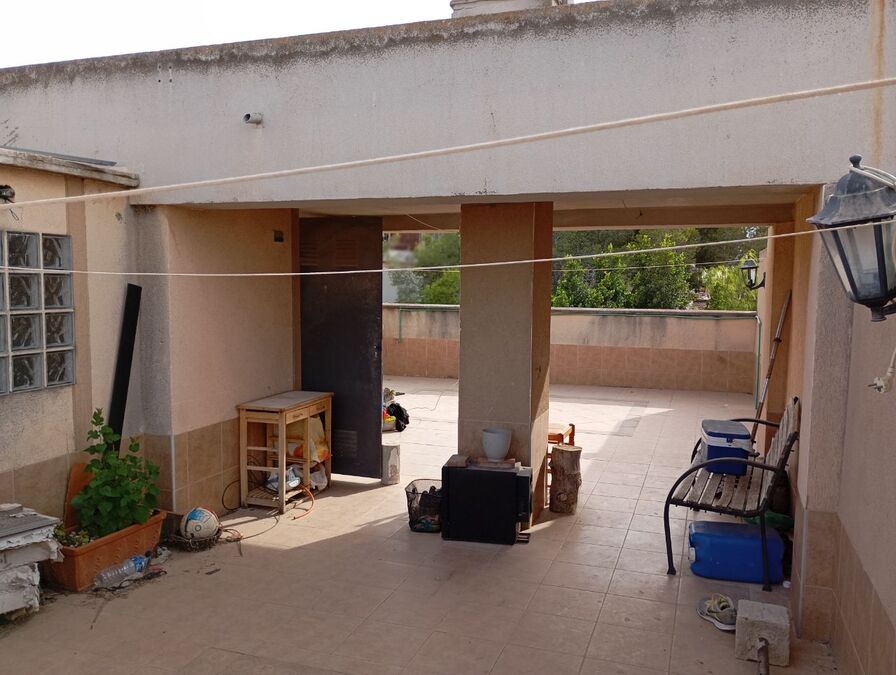 Garden in duplex for sale in Rojales