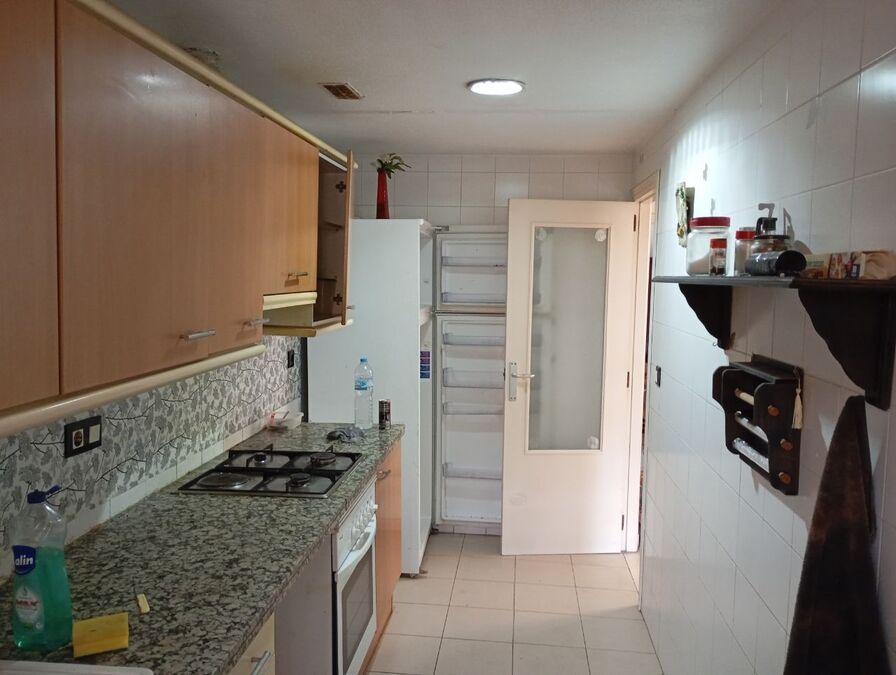 Pool area in duplex for sale in Rojales