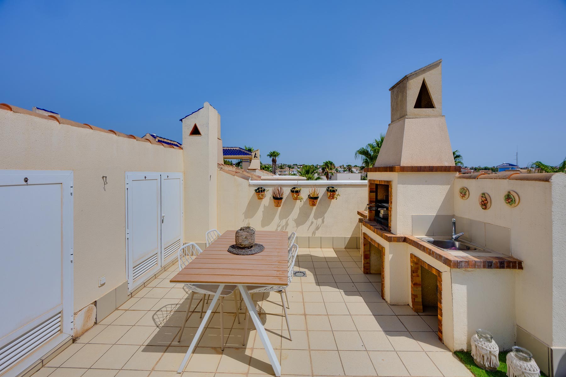 Pool area in apartment for sale in Ciudad Quesada