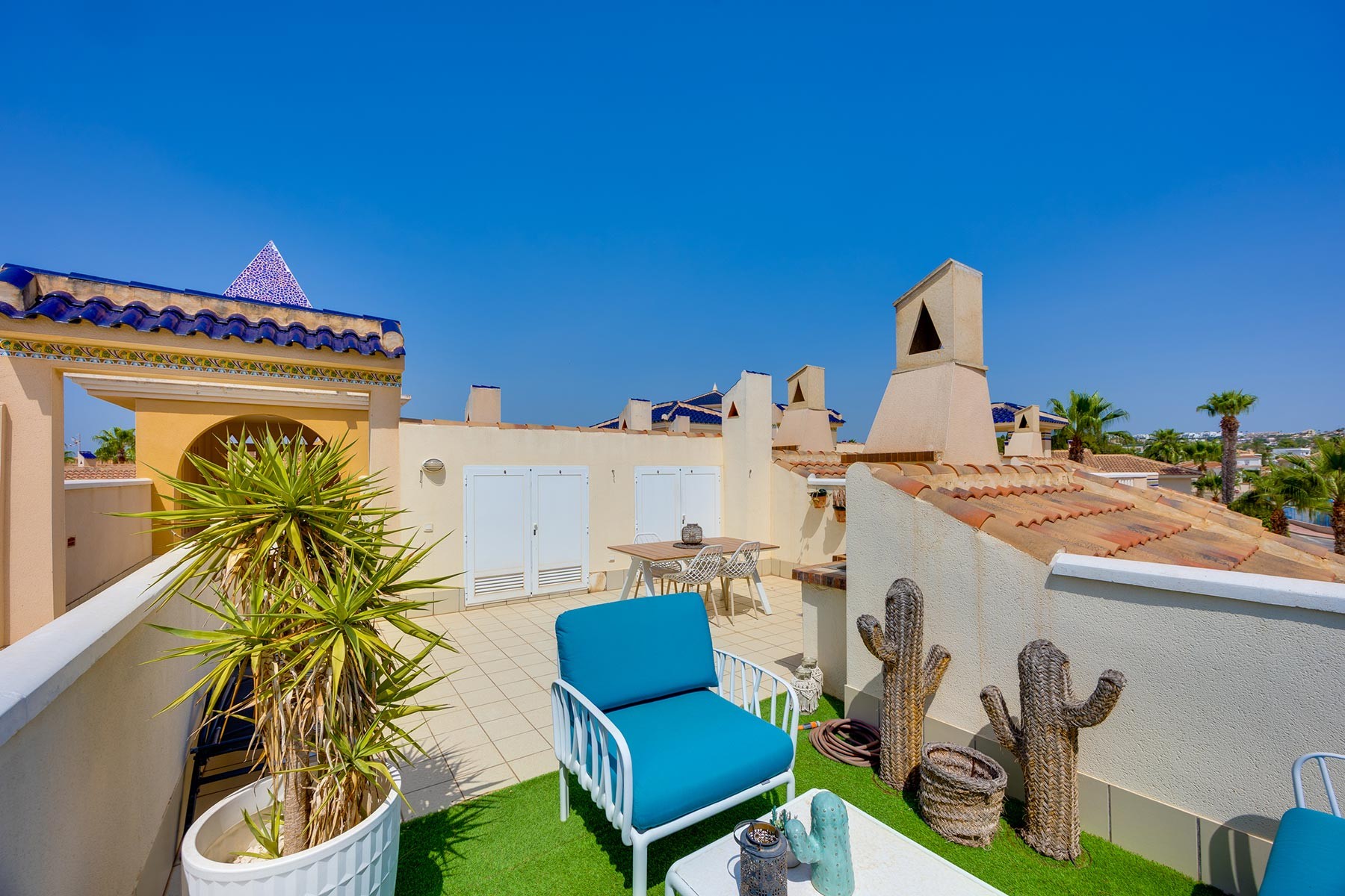 Garden in apartment for sale in Ciudad Quesada