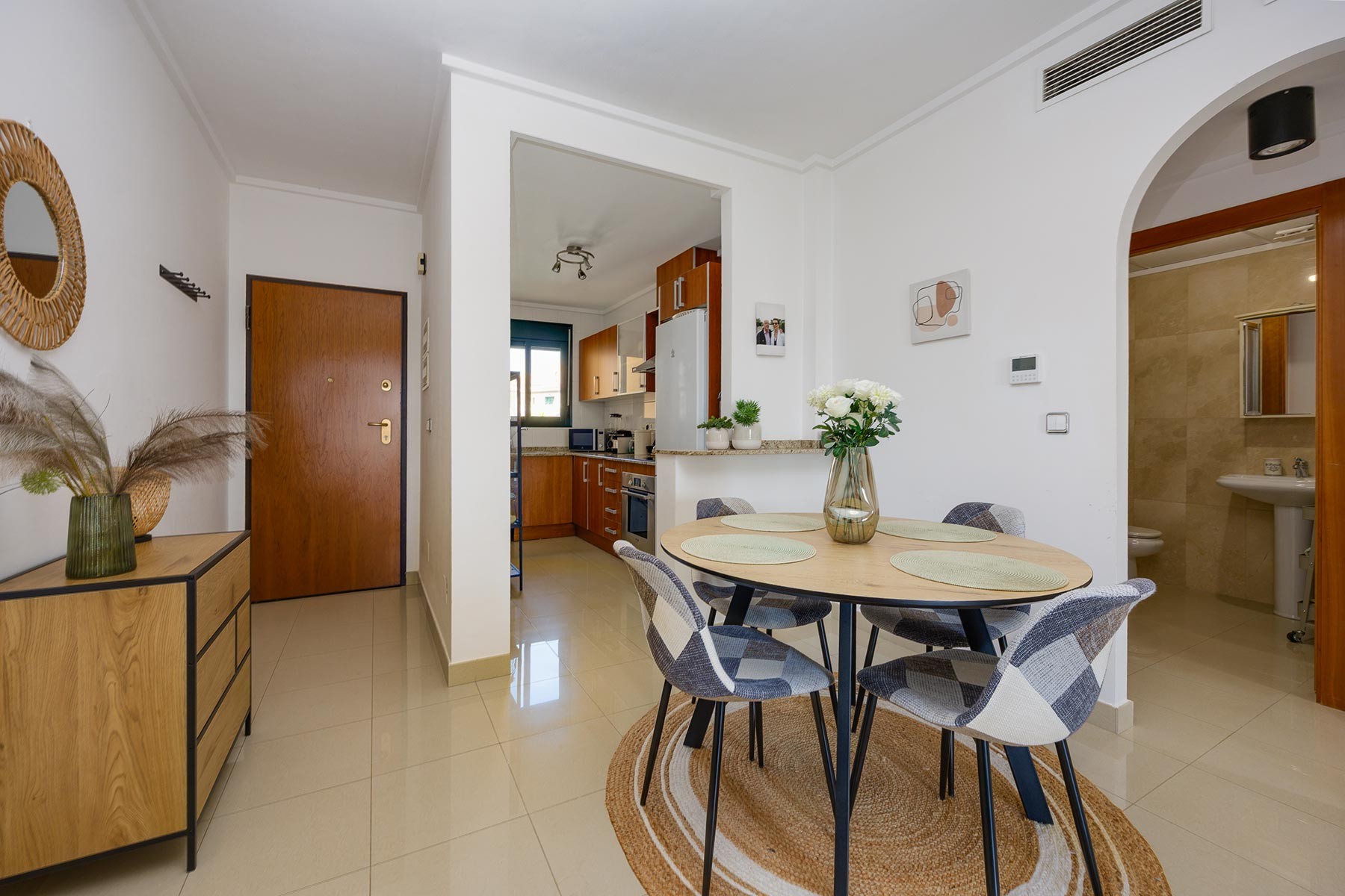 Dining area in apartment for sale in Ciudad Quesada