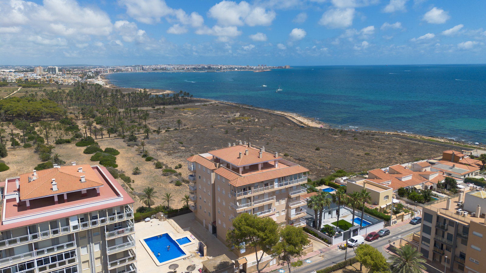 Terrace in apartment for sale in Torrevieja