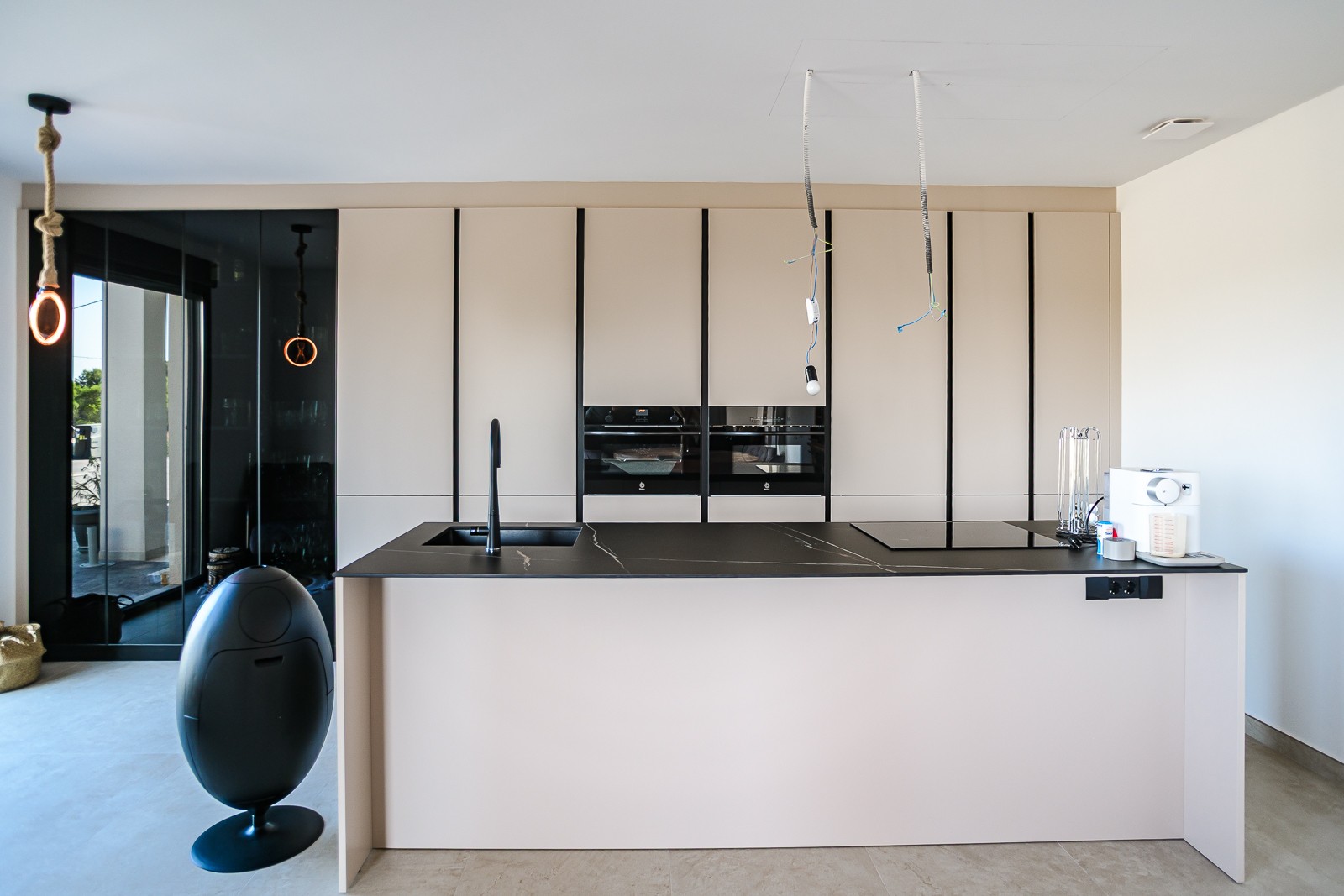 Dining area in villa for sale in Aspe
