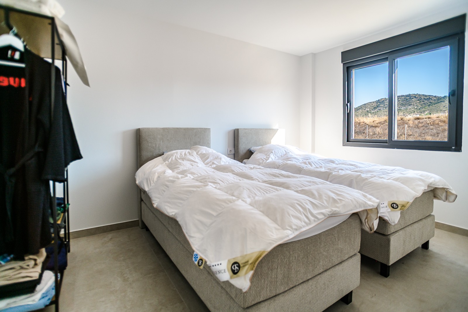 Master bedroom in villa for sale in Aspe