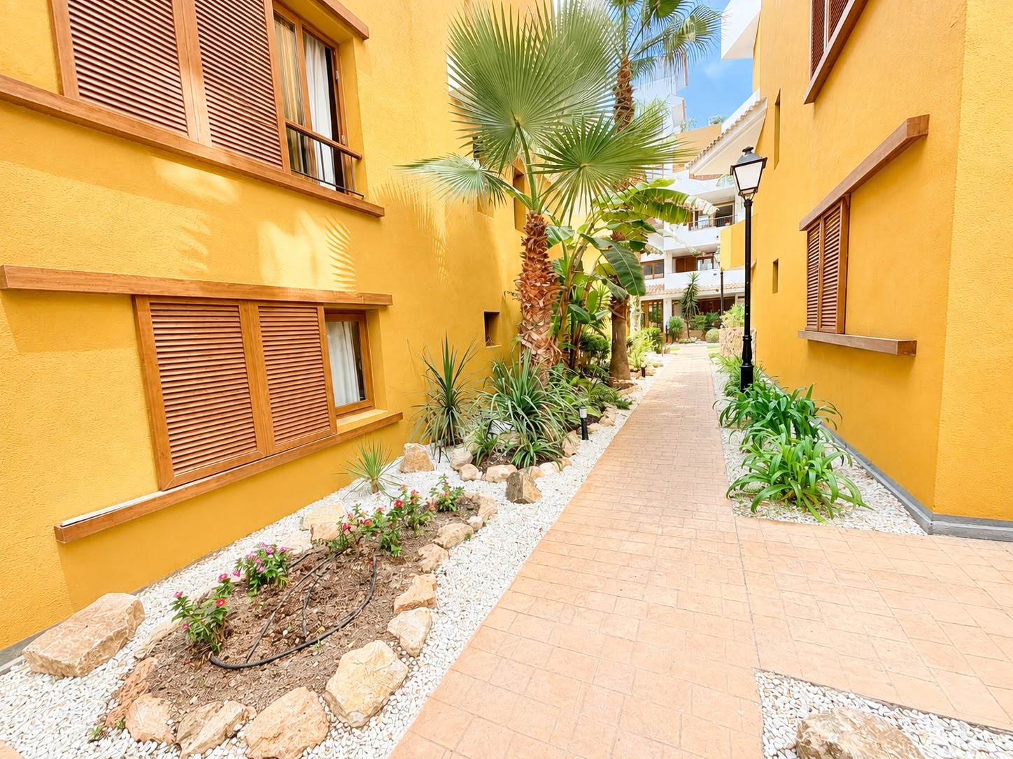 Exterior view in apartment for sale in Punta Prima