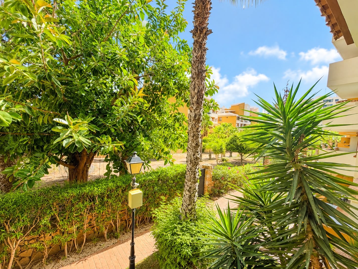 Living room in apartment for sale in Punta Prima