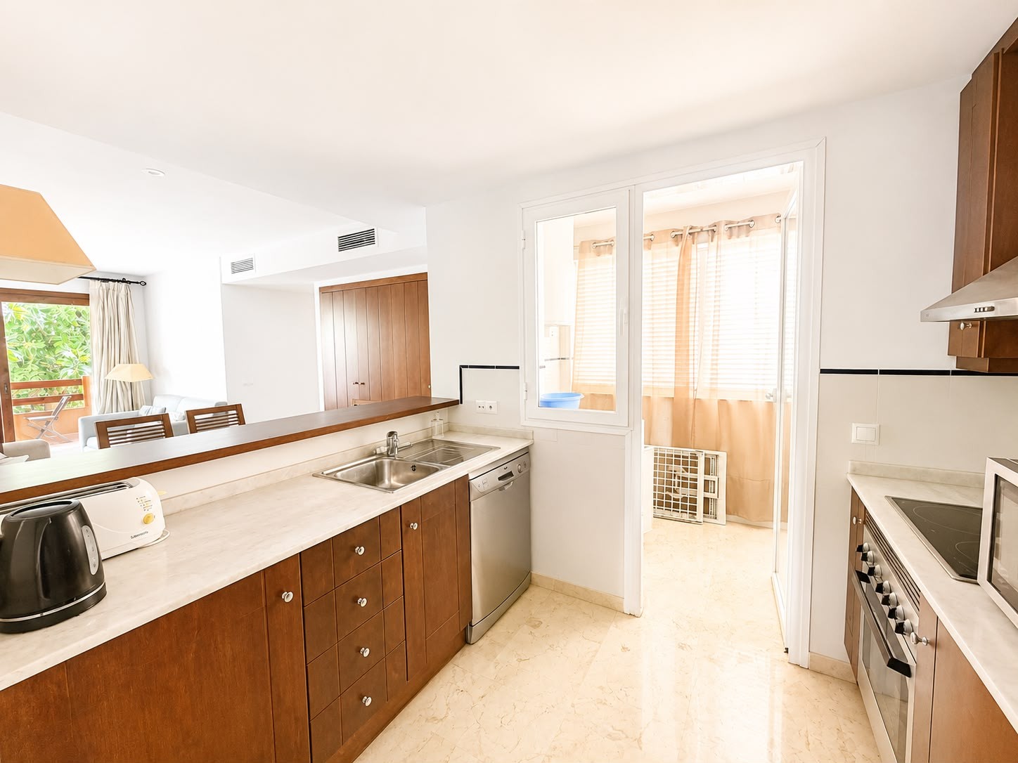 Dining area in apartment for sale in Punta Prima