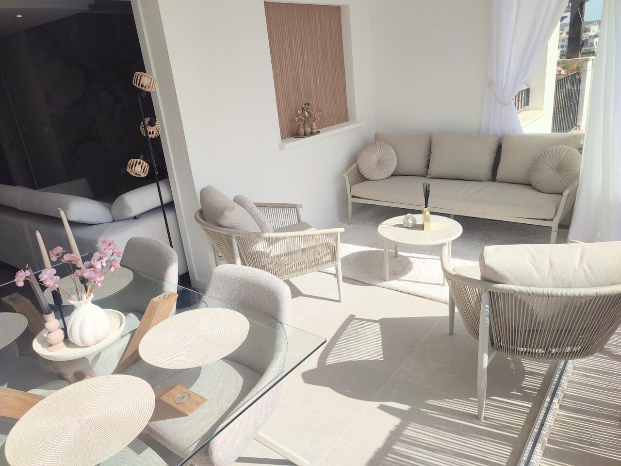 Exterior view in apartment for sale in Hacienda Riquelme Golf Resort