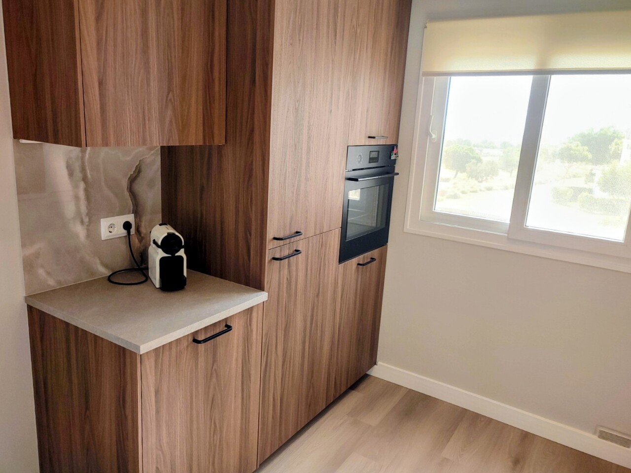 Terrace in apartment for sale in Hacienda Riquelme Golf Resort