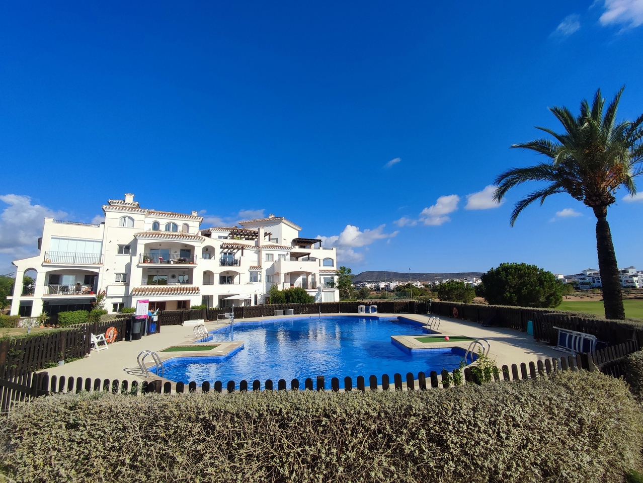 Dining area in apartment for sale in Hacienda Riquelme Golf Resort
