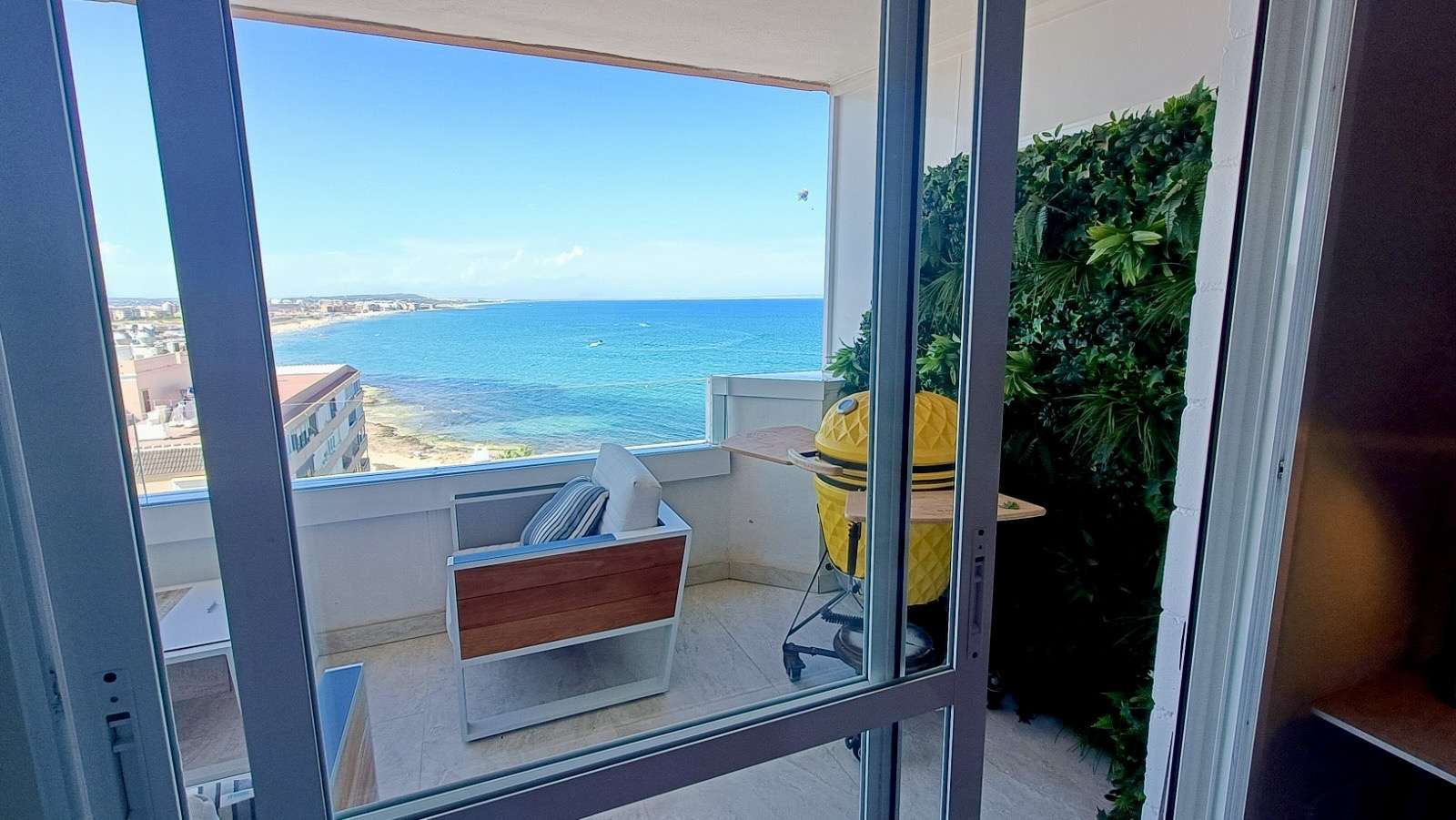 Garden in apartment for sale in Torrevieja