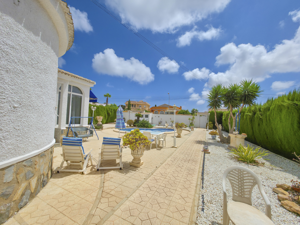 Living room in villa for sale in Torrevieja