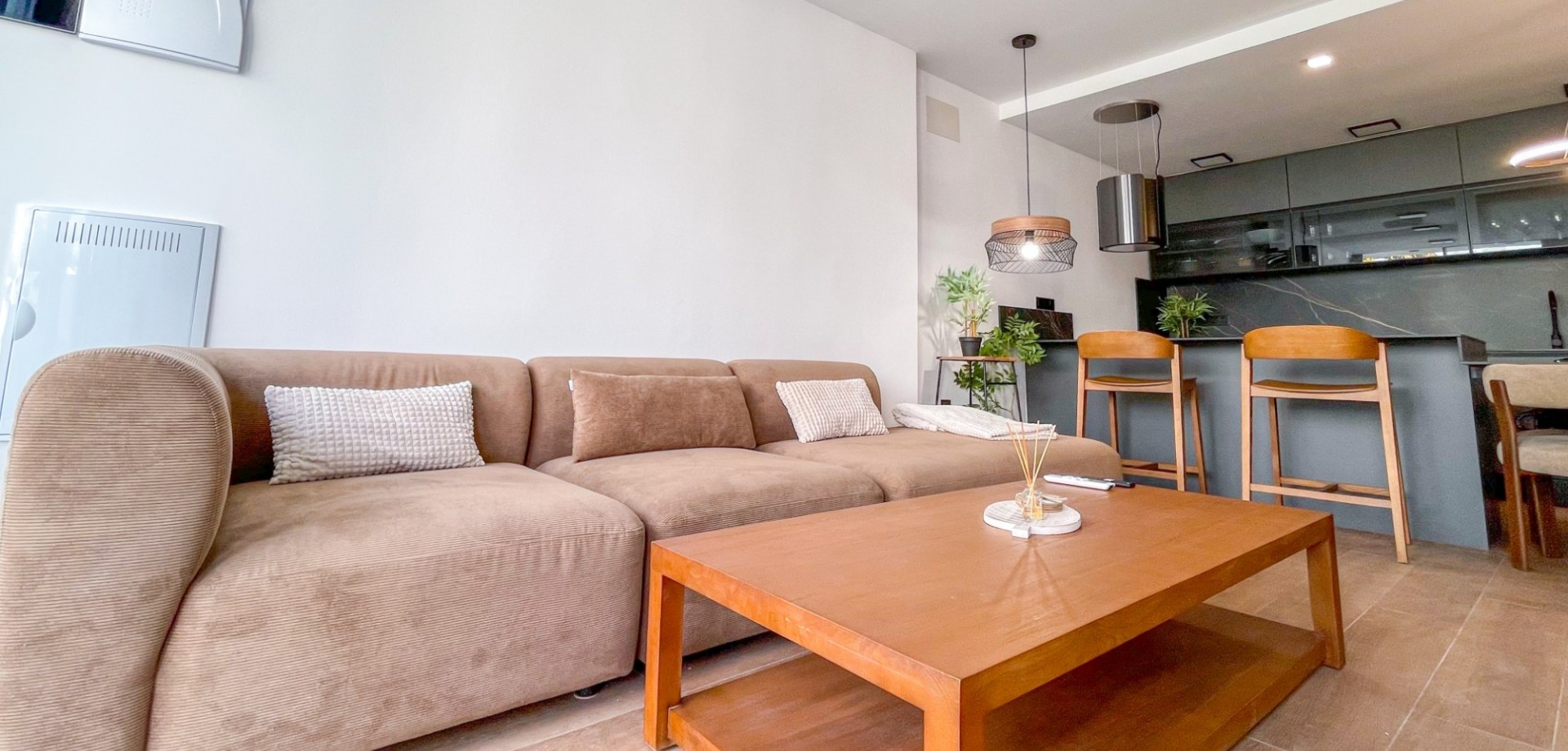 Pool area in terraced for sale in Torrevieja