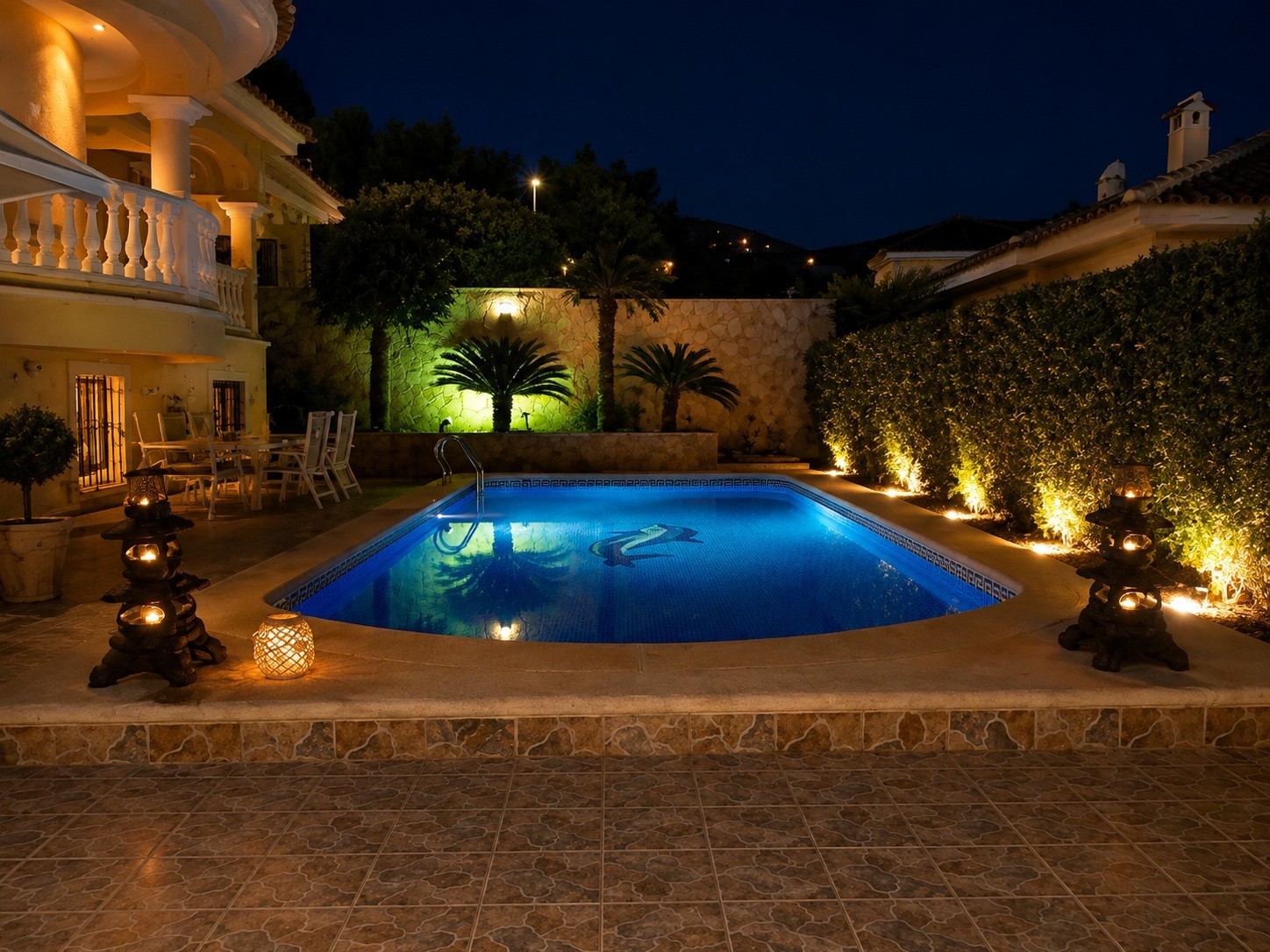 Bathroom in villa for sale in Rojales